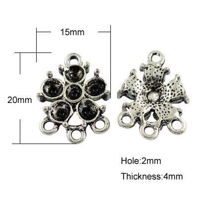 Flower Link Chandelier setting (4)