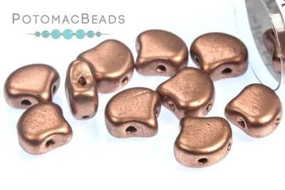 Ginko Bead - Metallic Bronze Copper