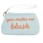 Girly Glamour Make Up Bag - Blue