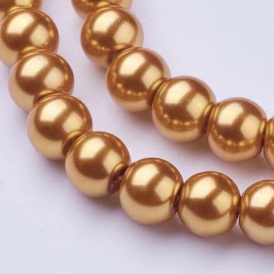 Glass Pearl Beads Peru 8mm