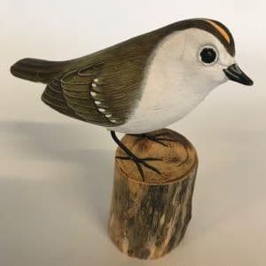 Goldcrest- handpainted bird
