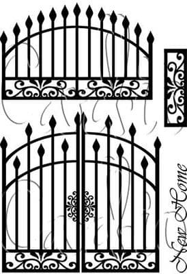 Grand Gates Cardio Clear Stamps