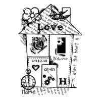 Home Collage Clear Woodware Stamp (FRS612)