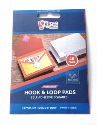 Hook & Loop Pads Permanent (Stix2)