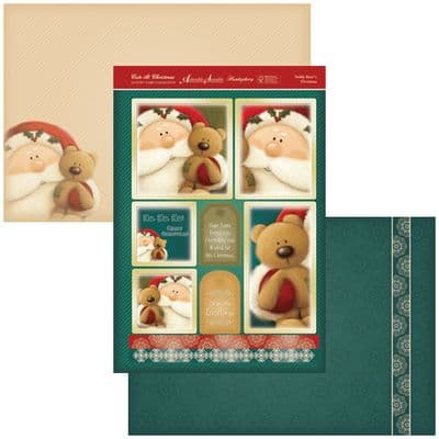 Hunkydory Adorable Scorable Cute Christmas Collection  - Teddy Bear's Christmas