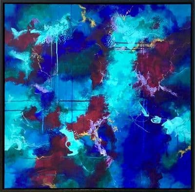 I Might Just Fly - Original Framed Artwork (on canvas)