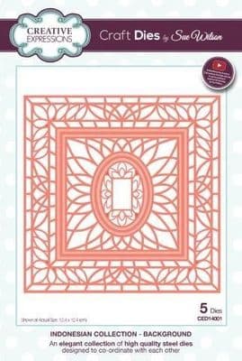 Indonesian Collection Background Die (CED14001)