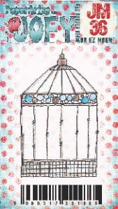 JOFY Mini 36 Birdcage PaperArtsy Stamp (JM36)