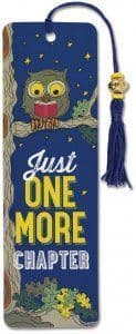 Just one more chapter Beaded bookmark