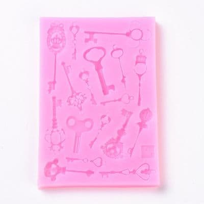 Keys Silicone mould (food grade)