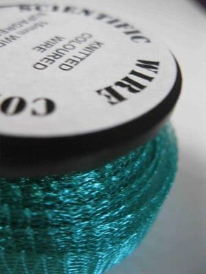Knitted Craft Wire - 15mm x 3m - Supa Green