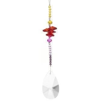 Kuya Suncatcher Teardrop Red