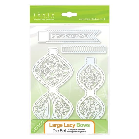 Large Lacy Bow Tonic Studios Die
