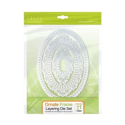 Large Layering Die Set - Ornate Frame Tonic Studios Die