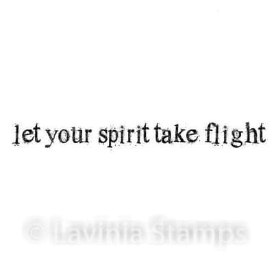Let Your Spirit Take Flight - Lavinia Stamps (LAV523)
