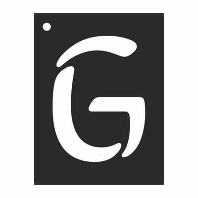 Letter G - Mini Creative Expressions Stencil