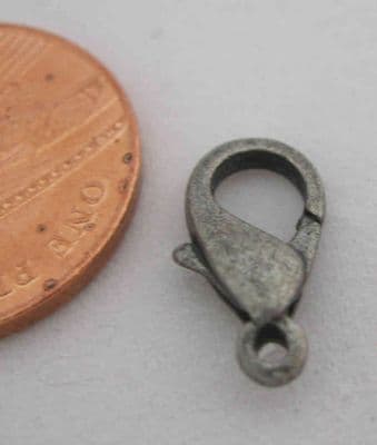 Lobster Clasp (20) - Antique Silver