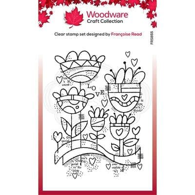 Love Garden Woodware Clear Stamp (FRS855)