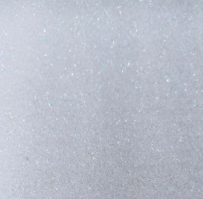 Low Shed A4 Glitter Card (220gsm) Pack of 5 sheets - White Irridescent