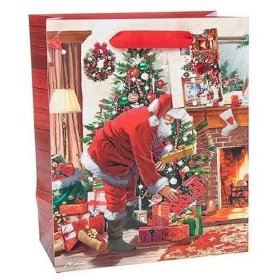 Macneil Xmas Santa Gift Bag Medium