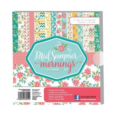 Mid Summer Morning Paper 8x8