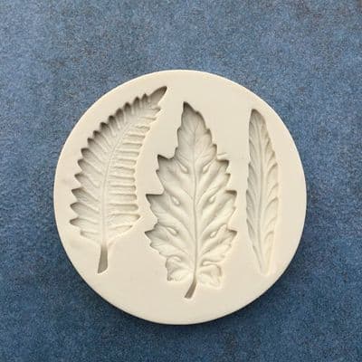 Mixed Leaves Silicone mould