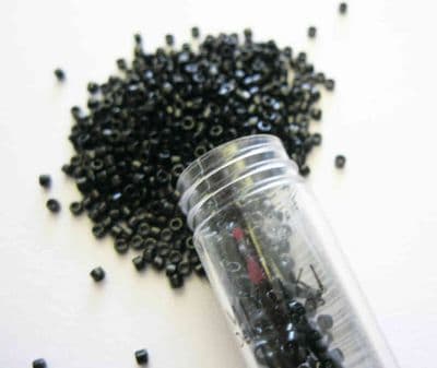 Miyuki Delica 11/0 Black Opaque (010V)