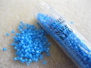 Miyuki Delica 11/0 Dark Turquoise Blue Dyed (0659V)