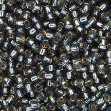 Miyuki Seed Bead 11/0 22g Grey Silver Lined (0021V)