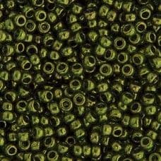 Miyuki Seed Bead 11/0 22g Olive Gold Luster (0306V)