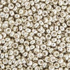 Miyuki Seed Bead 11/0 22g Silver Galvanised (1051V)