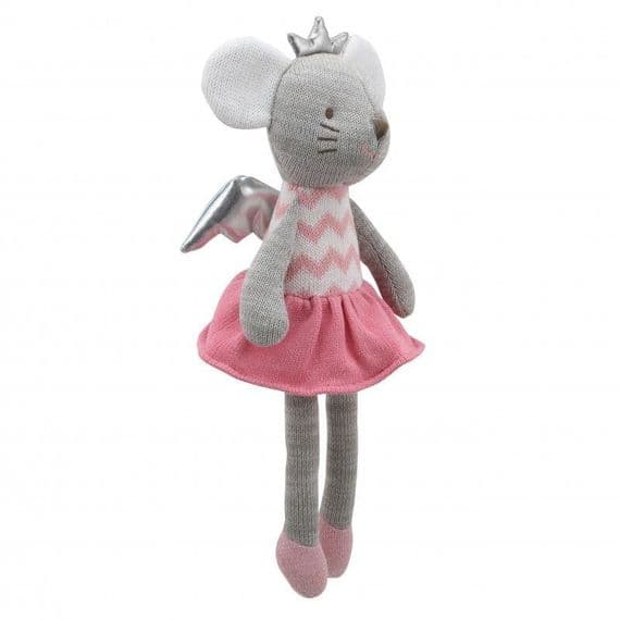 Mouse (with wings) Knitted Wilberry Toy