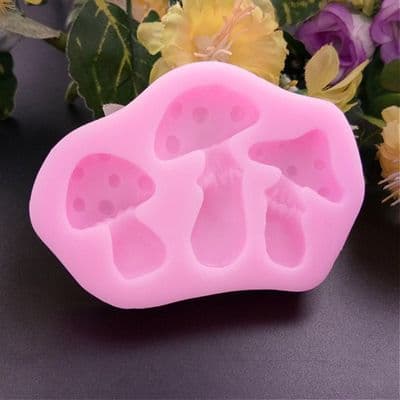 Mushroom Silicone mould (food grade)