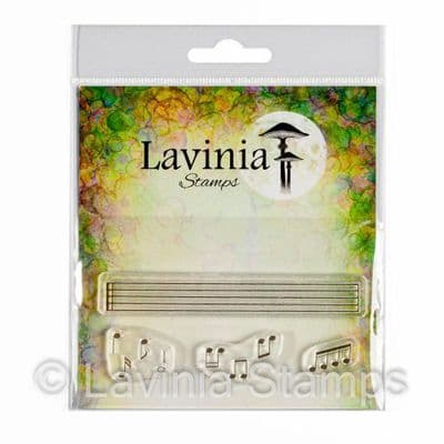 Musical Notes (Small) - Lavinia Stamps (LAV737)