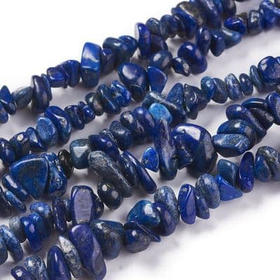 Natural Dyed Lapis Lazuli Chip Bead 34