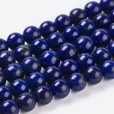 Natural Lapis Lazuli Beads Strands 6mm (30)