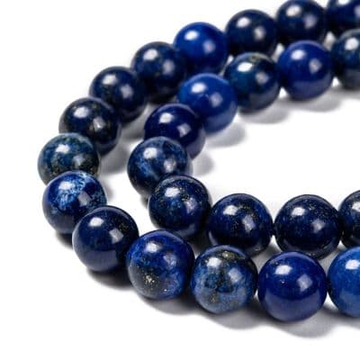 Natural Lapis Lazuli Dyed Round 8mm Beads (23)