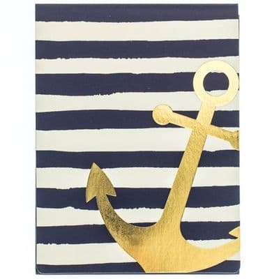Navy Anchor Pocket Notes