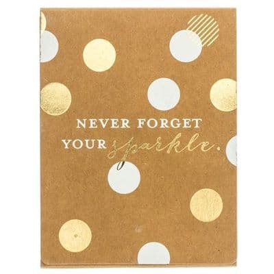 Never Forget Your sparkle Pocket Notes