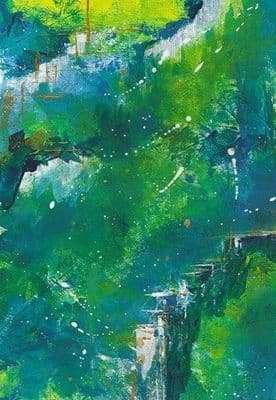 Oceans Printed Greetings Card