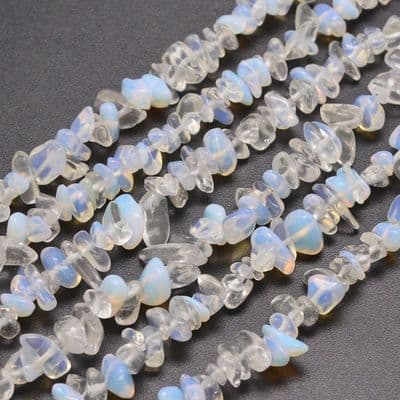 Opalite Chip Beads 31.5