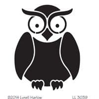 Owl Buddy Dreamweaver Stencil (LL3039)