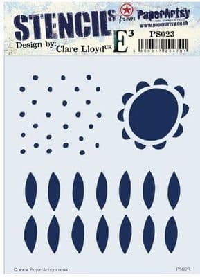 PaperArtsy Stencil {ECL} (PS023)