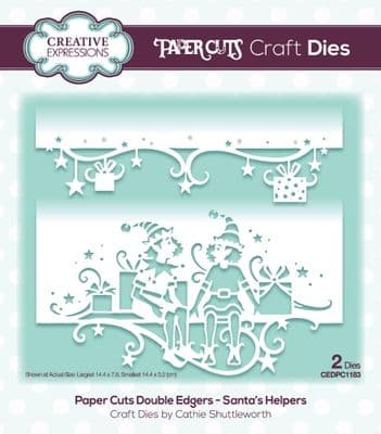 PaperCuts Santa's Helpers Double Edger Craft Die (CEDPC1183)