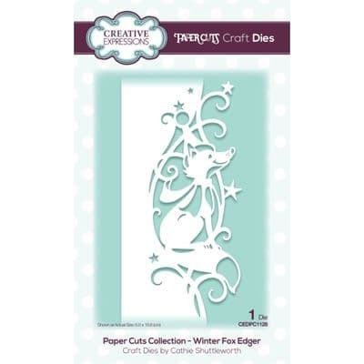 Papercuts Winter Fox Edger Die (CEDPC1128)
