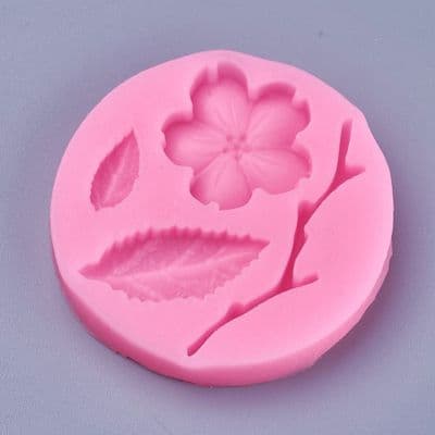 Peach Blossom Branch Silicone mould (food grade)