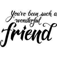 Penned Friend Stampendous Cling Stamp (CRH315)