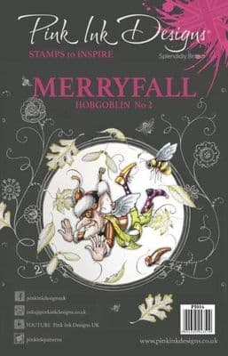 Pink Ink A5 Merryfall Hobgoblin 2 Clear Stamp Set
