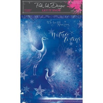 Pink Ink Designs Let it Snow A4 Rice Paper