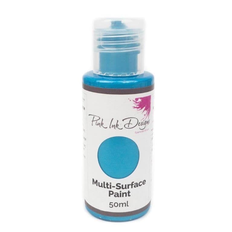 Pink Ink Multi Surface Paint Atlantic Blue 50ml